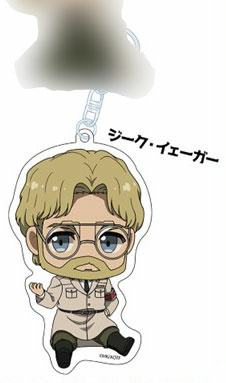главная фотография Attack on Titan The Final Season Petanko Acrylic Keychain vol.3: Zeke Yeager