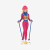фотография POP MART Barbie Style Icon Series Figures: 1975 Skier Barbie