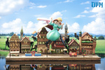 фотография Hayao Miyazaki Desktop Small Scene Series 006 Howl's Moving Castle