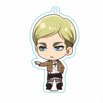 главная фотография Attack on Titan Trading Acrylic Keychain: Erwin