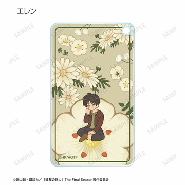 главная фотография Attack on Titan Trading Botania Vol.2 Square Acrylic Keychain: Eren