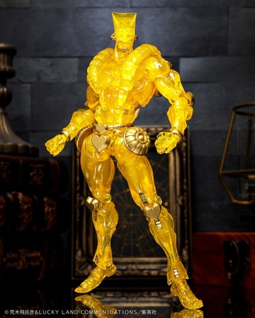 главная фотография Super Action Statue The World Clear & Gold Ver.