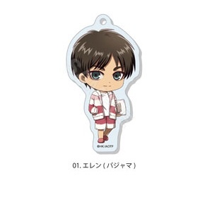 главная фотография Attack on Titan Loungewear ver. Acrylic Keychain B: Eren (Pajama)