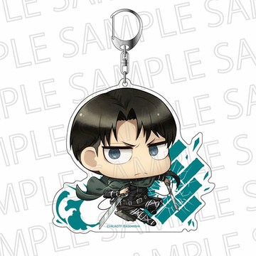 главная фотография TV Anime Attack on Titan The Final Season Biggest Keychain: Levi