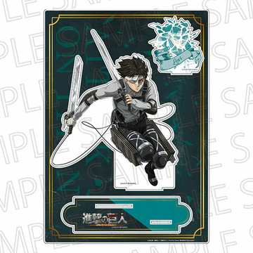главная фотография TV Anime Attack on Titan The Final Season Biggest Acrylic Stand: Levi