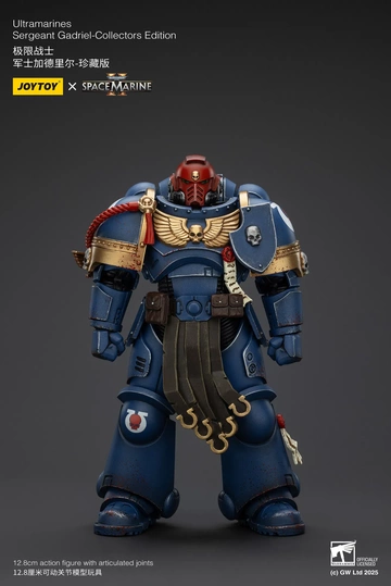 главная фотография JOYTOY x Warhammer 40000 SpaceMarine II Ultramarines: Sergeant Gadriel Collectors Edition