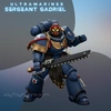 фотография JOYTOY x Warhammer 40000 SpaceMarine II Ultramarines: Sergeant Gadriel Collectors Edition