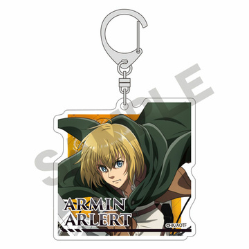 главная фотография Attack on Titan Trading Acrylic Keychain: Armin Arlert