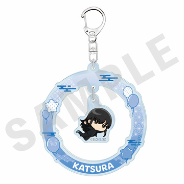 главная фотография 3-nen Z-gumi Ginpachi-sensei Trading Yurayura Acrylic Keychain: Katsura