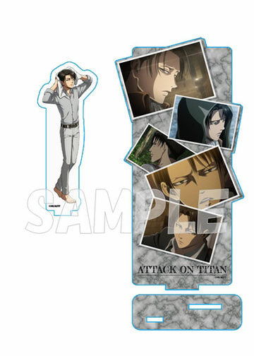 главная фотография Attack on Titan Acrylic Stand w/Scene Photo: Levi