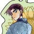 Wire Plate Keychain Detective Conan Lettering Collection: Heiji Hattori