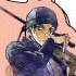 Wire Plate Keychain Detective Conan Lettering Collection: Shuuichi Akai