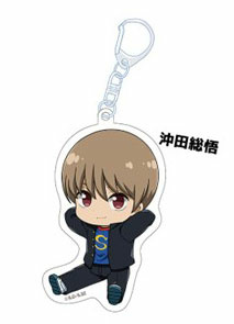 главная фотография 3-nen Z-gumi Ginpachi-sensei Petanko Acrylic Keychain: Okita Sougo