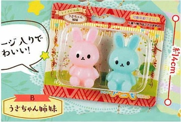 главная фотография Toyspi no mori! Petit Petit Animo mascot: Rabbit sisters