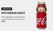 фотография THE MONSTERS Coca-Cola Series Vinyl Face Blind Box: Labubu Mysterious Guest