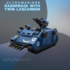 фотография JOYTOY x Warhammer 40000 Ultramarines: Razorback with twin lascannon