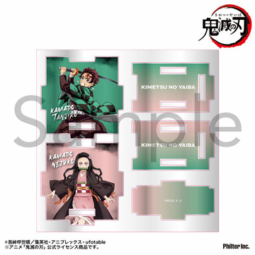 главная фотография Anime Demon Slayer Acrylic Accessory Case: Kamado Tanjirou & Kamado Nezuko