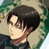 Attack on Titan Bottle Style Acrylic Keychain: Levi